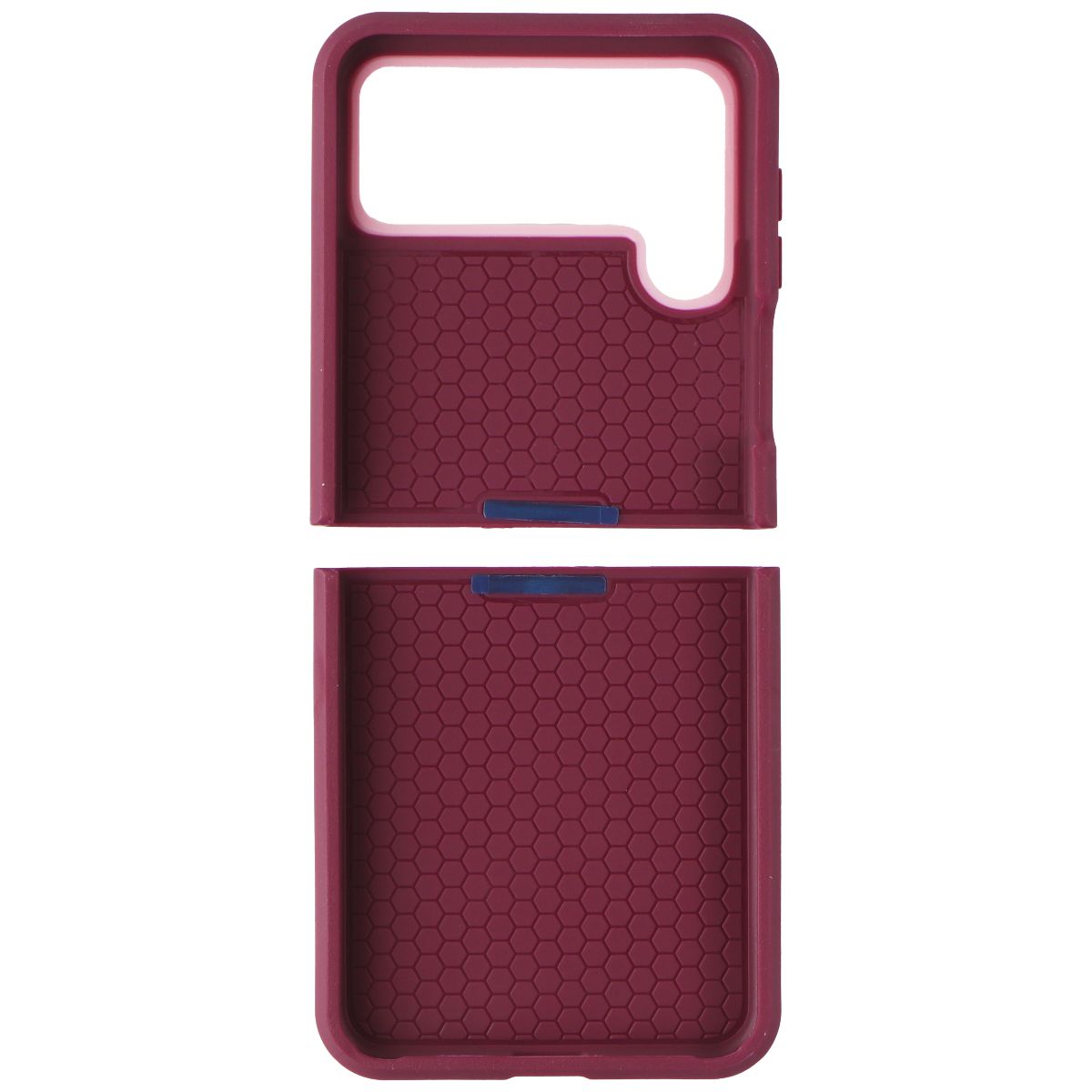 Case Brand Case for Samsung Galaxy Z Flip4 - Pink / Rose Red Cell Phone - Cases, Covers & Skins Case - Simple Cell Bulk Wholesale Pricing - USA Seller