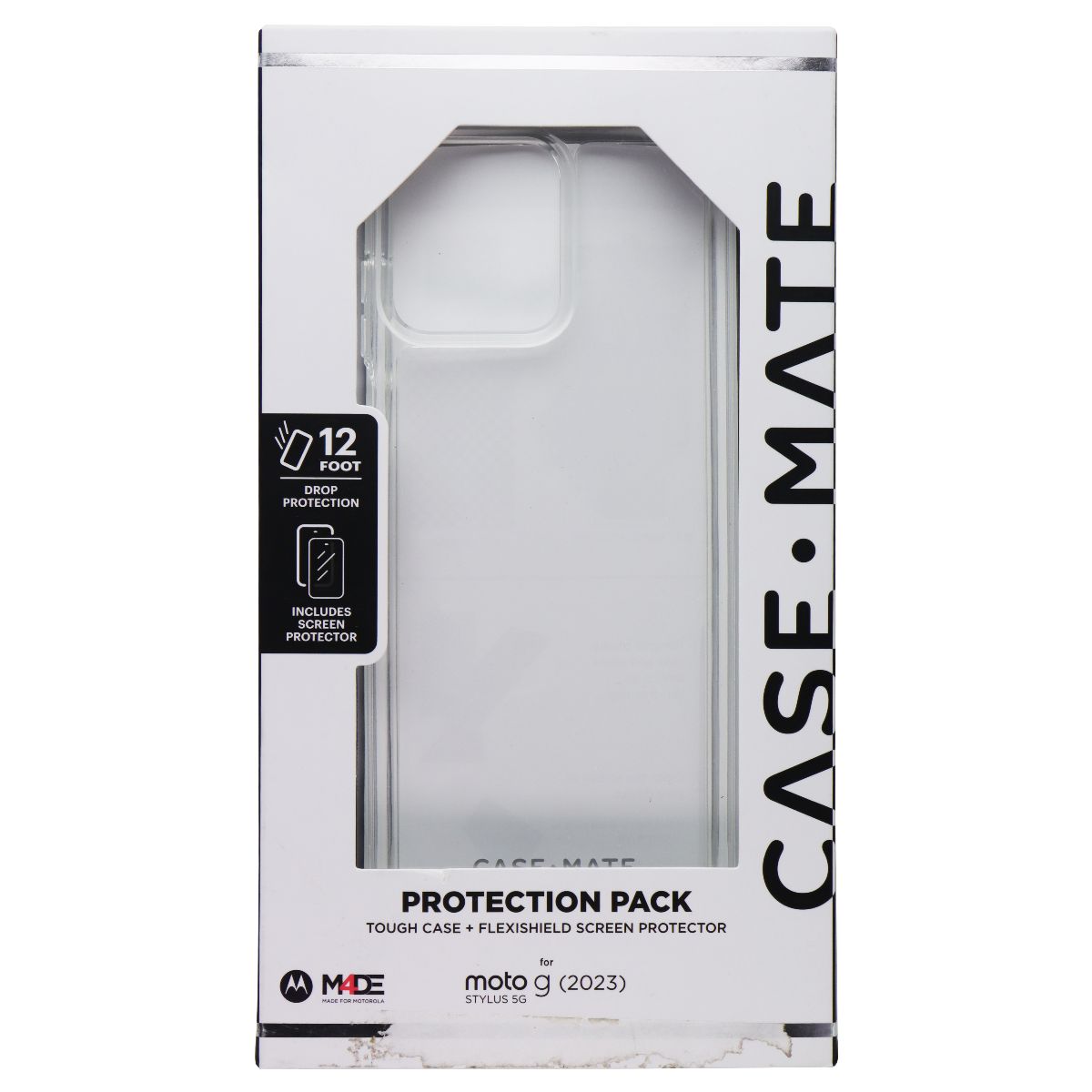 Case-Mate Protection Pack Case & Screen Protector for Moto G Stylus 5G 2023 Cell Phone - Cases, Covers & Skins Case-Mate - Simple Cell Bulk Wholesale Pricing - USA Seller