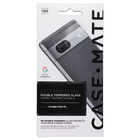 Case-Mate Camera Lens Protector Double Tempered Glass for Google Pixel 7a Cell Phone - Screen Protectors Case-Mate    - Simple Cell Bulk Wholesale Pricing - USA Seller