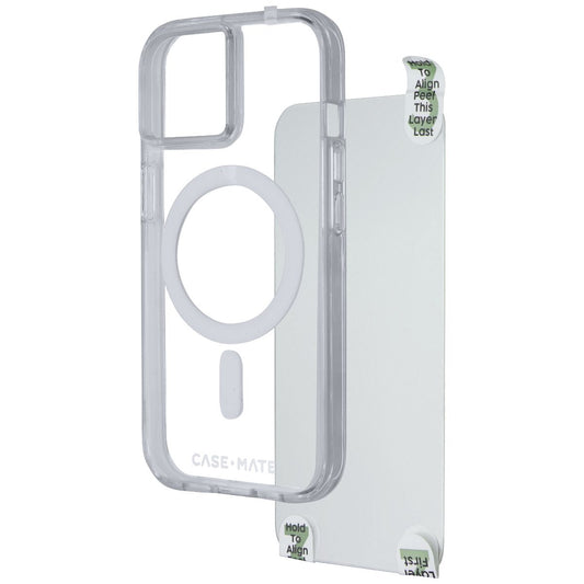 Case-Mate Protection Pack Case & Screen Protector for iPhone 15/14/13 - Clear Cell Phone - Cases, Covers & Skins Case-Mate - Simple Cell Bulk Wholesale Pricing - USA Seller
