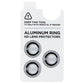 Case-Mate Twinkle Aluminum Ring HD Lens Protectors for iPhone 16 Pro/Pro Max Cell Phone - Screen Protectors Case-Mate - Simple Cell Bulk Wholesale Pricing - USA Seller