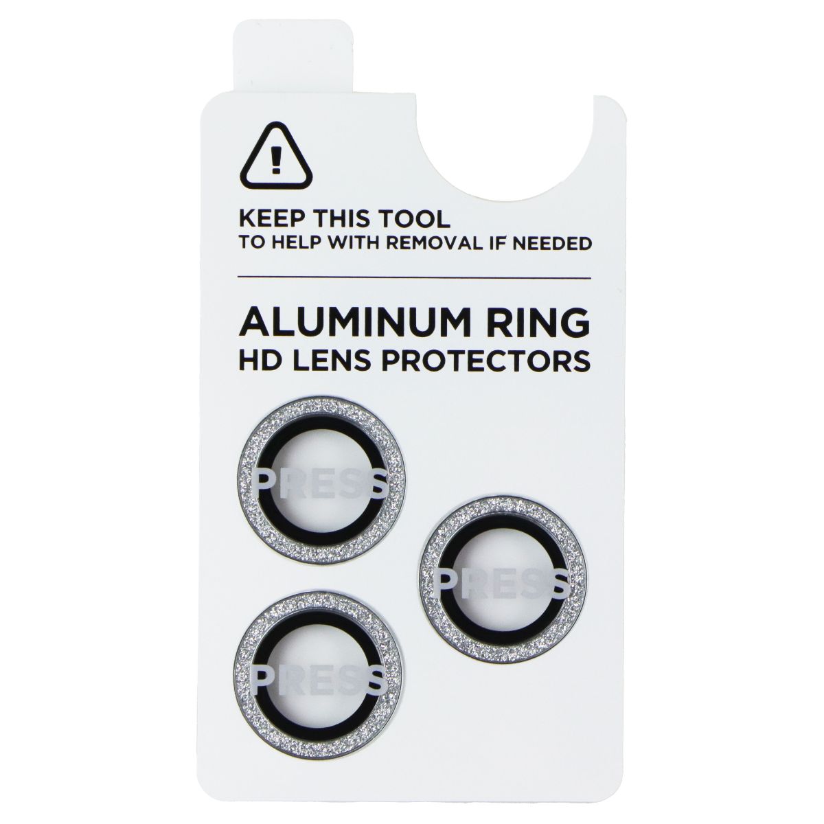 Case-Mate Twinkle Aluminum Ring HD Lens Protectors for iPhone 16 Pro/Pro Max Cell Phone - Screen Protectors Case-Mate - Simple Cell Bulk Wholesale Pricing - USA Seller