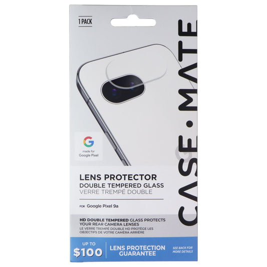 Case-Mate Double Tempered Glass Lens Protector for Google Pixel 9a Cell Phone - Screen Protectors Case-Mate - Simple Cell Bulk Wholesale Pricing - USA Seller