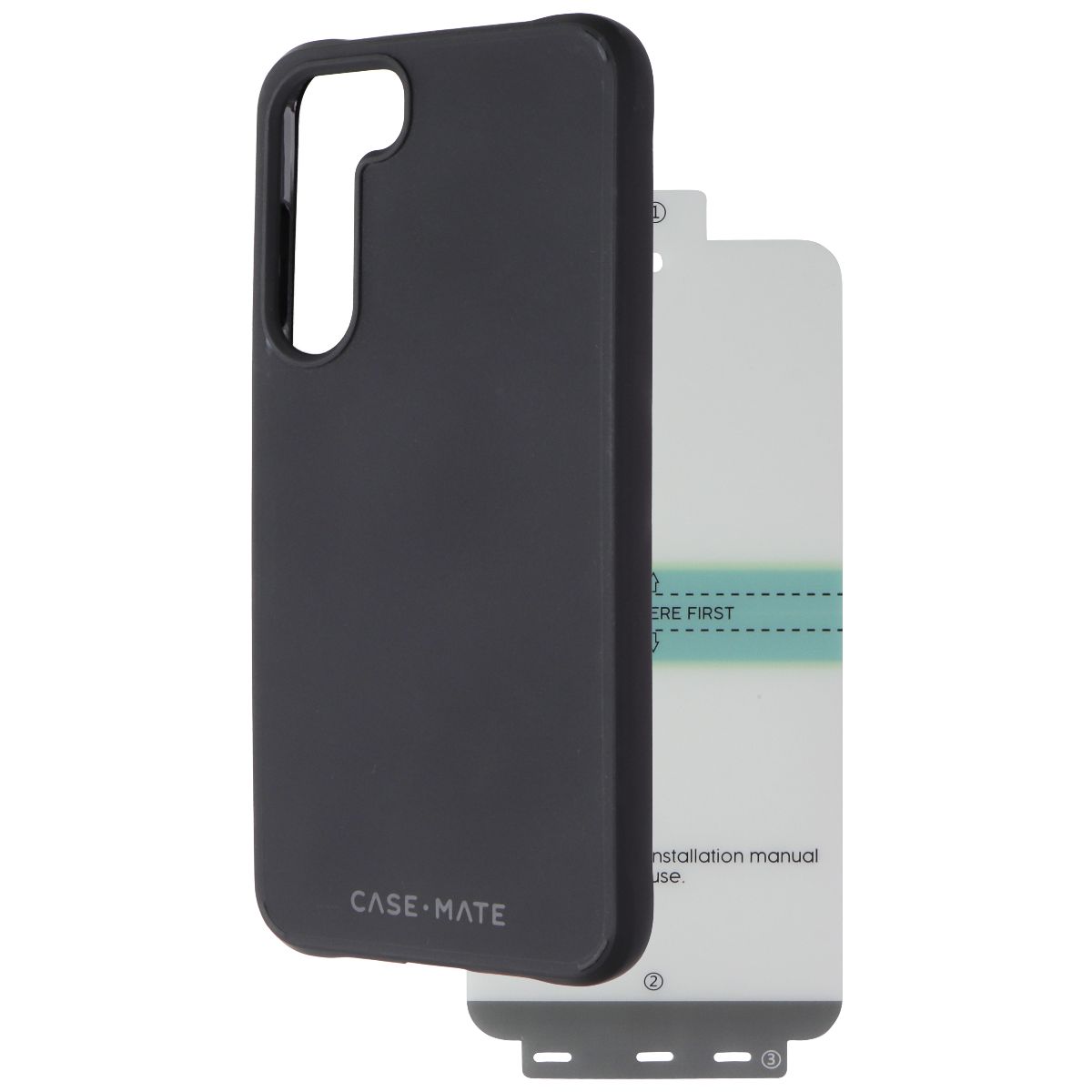 Case-Mate Protection Pack Tough Case & Screen Protector for Galaxy (S23+) Black Cell Phone - Cases, Covers & Skins Case-Mate    - Simple Cell Bulk Wholesale Pricing - USA Seller