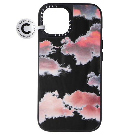 CASETiFY Mirror Case for MagSafe for iPhone 15 - Clouds Red (Clear Black) Cell Phone - Cases, Covers & Skins Casetify - Simple Cell Bulk Wholesale Pricing - USA Seller