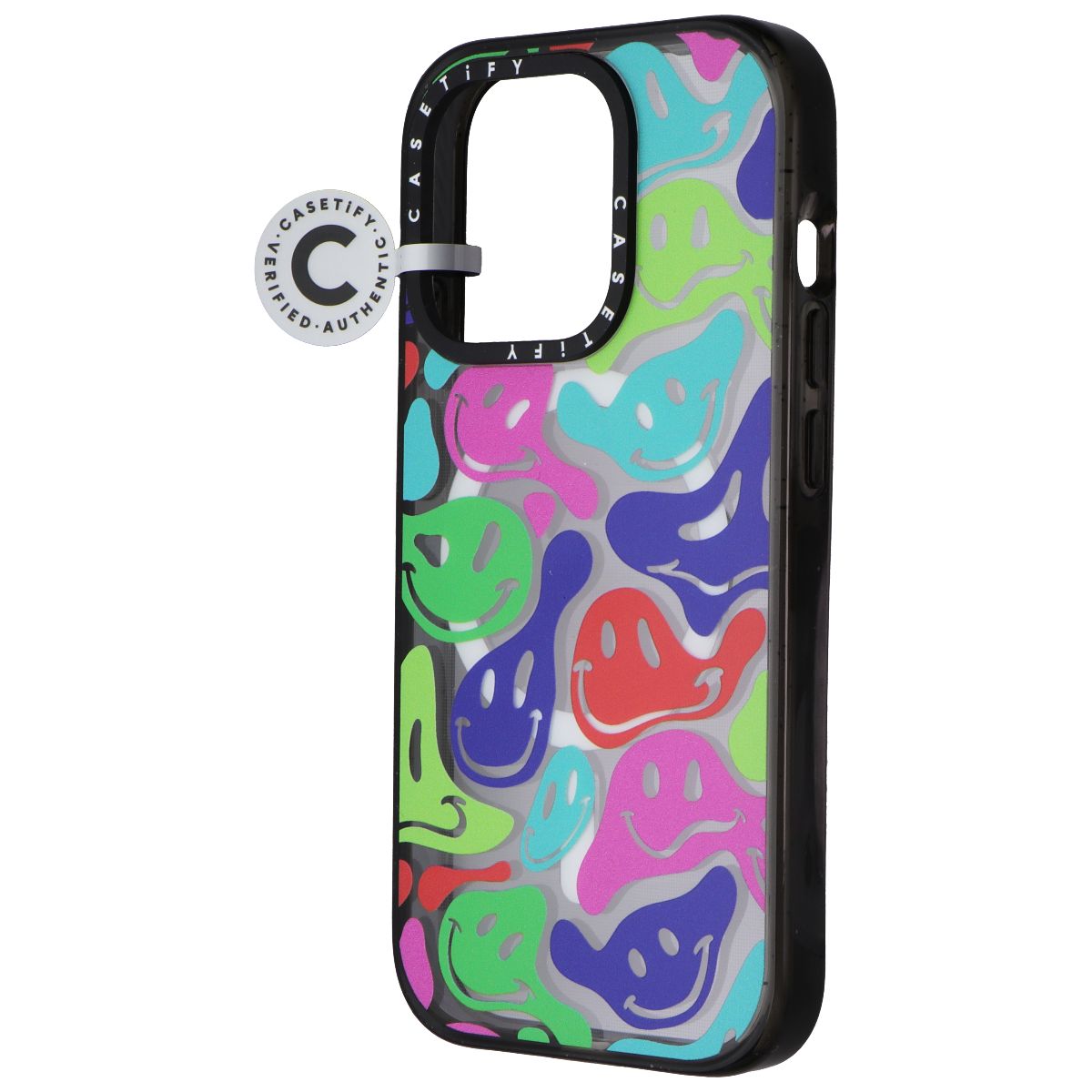 CASETiFY Impact Case for MagSafe for iPhone 15 Pro - Acid Smiles Multicolor Cell Phone - Cases, Covers & Skins Casetify - Simple Cell Bulk Wholesale Pricing - USA Seller