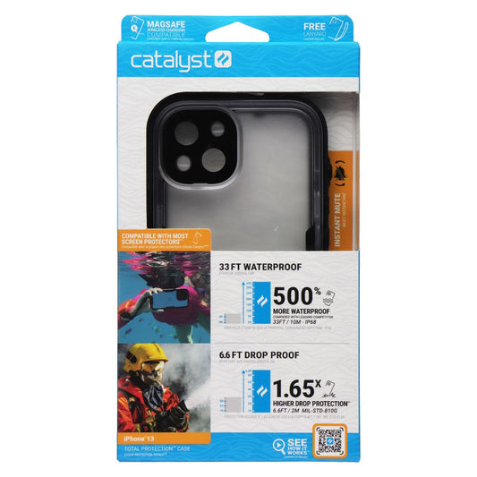 Catalyst Total Protection Case for Apple iPhone 13 - Black Cell Phone - Cases, Covers & Skins Catalyst - Simple Cell Bulk Wholesale Pricing - USA Seller