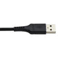 CELLCandy 10FT USB-A to Lightning 8-Pin Braided Charge & Sync Cable - Black Cell Phone - Cables & Adapters CELLCandy - Simple Cell Bulk Wholesale Pricing - USA Seller