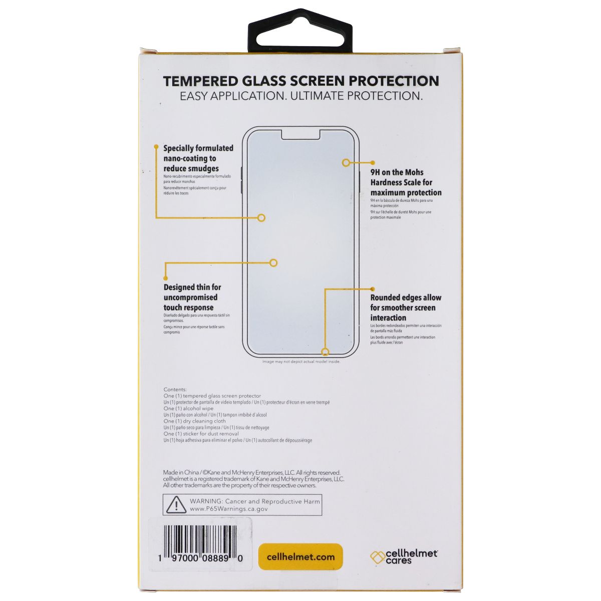 CellHelmet Tempered Glass Screen Protector for Samsung Galaxy A15 (5G)