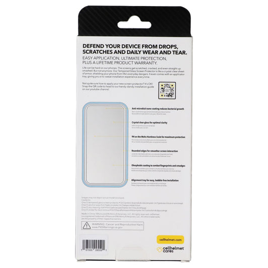 CellHelmet Tempered Glass Screen Protector for Apple iPhone 16 Pro Max Cell Phone - Screen Protectors CellHelmet - Simple Cell Bulk Wholesale Pricing - USA Seller