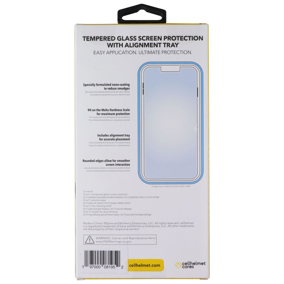 CellHelmet Tempered Glass Screen with Alignment Tray for Samsung Galaxy S25/S24