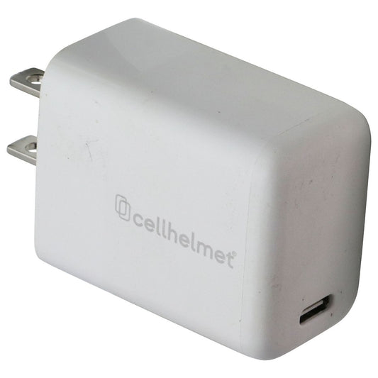 CellHelmet (30W) PD Wall Charger Adapter with USB-C Port - White Cell Phone - Cables & Adapters CellHelmet - Simple Cell Bulk Wholesale Pricing - USA Seller