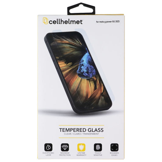 Cellhelmet Tempered Glass Screen Protector for Motorola Moto G Power 5G 2023 Cell Phone - Screen Protectors CellHelmet - Simple Cell Bulk Wholesale Pricing - USA Seller