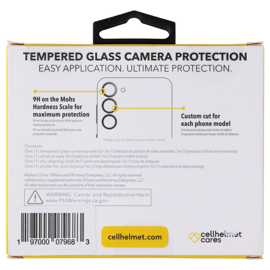 CellHelmet Tempered Glass Camera Lens Protectors for Samsung Galaxy S23 FE Cell Phone - Screen Protectors CellHelmet - Simple Cell Bulk Wholesale Pricing - USA Seller