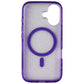 CellHelmet Magnitude Case for MagSafe for Apple iPhone 16 - Lilac Purple Sparkle