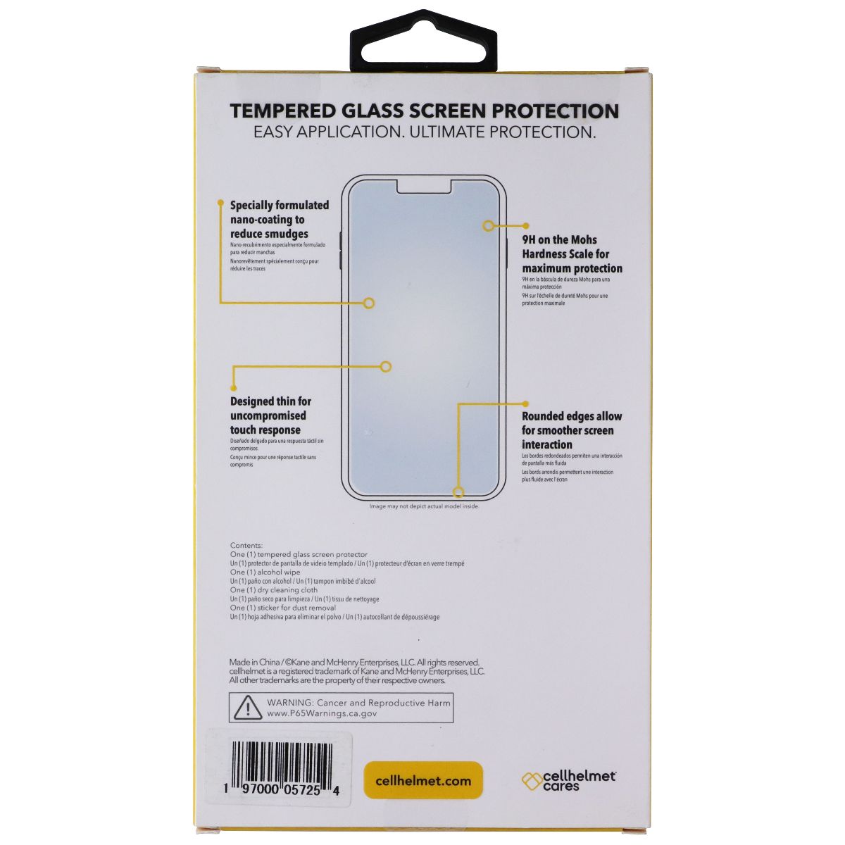 CellHelmet Tempered Glass Screen Protector for Samsung Galaxy A54 (5G) / S23 FE