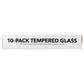 CellHelmet Tempered Glass for Samsung Galaxy S25+ / S24+ (10 Pack)