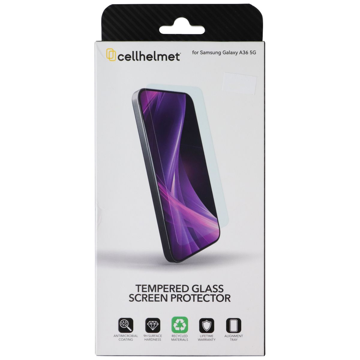 CellHelmet Tampered Glass Screen Protector for Samsung Galaxy A36 5G