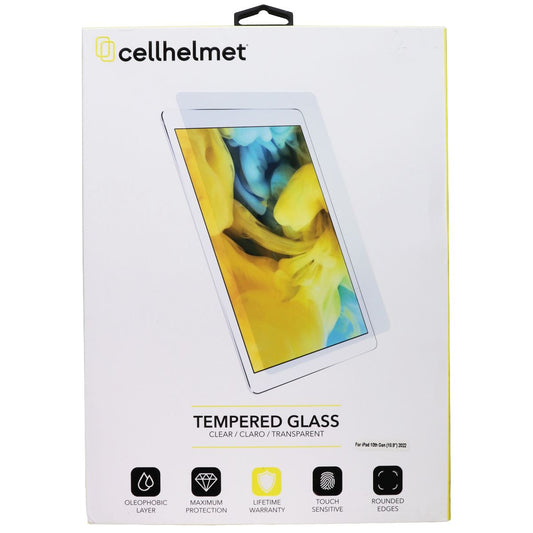 CellHelmet Tempered Glass Screen Protector for Apple iPad 10th Gen (10.9-inch)