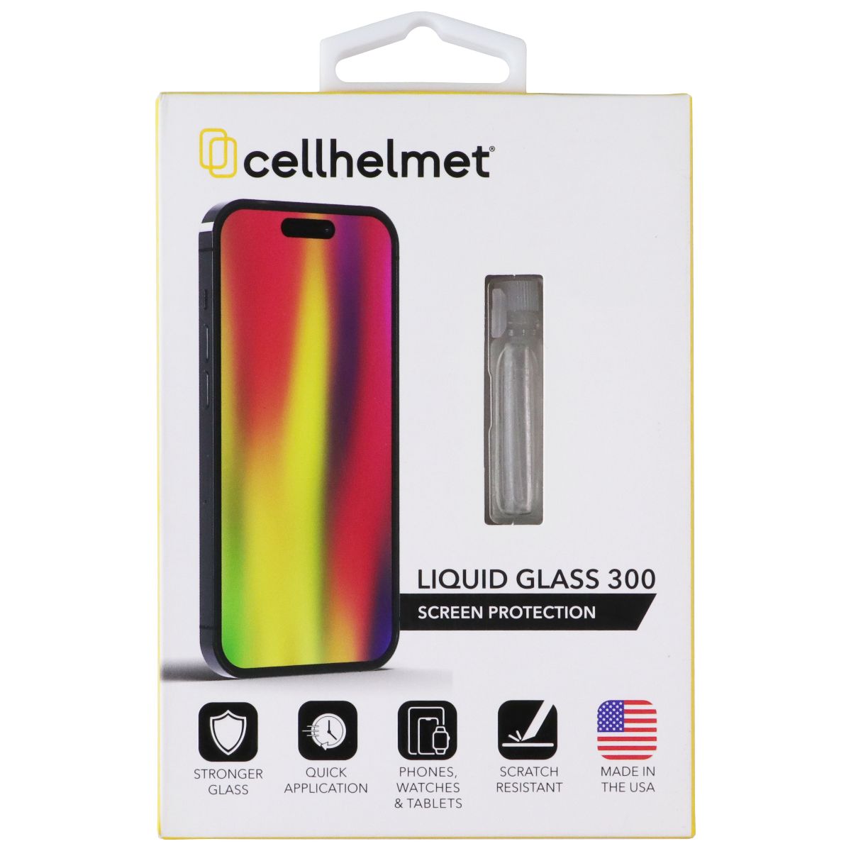 CellHelmet Liquid Glass Screen Protection for Phones/Watches/Tablets