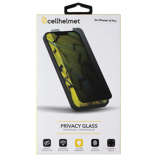 CellHelmet Privacy Glass for Apple iPhone 14 Pro
