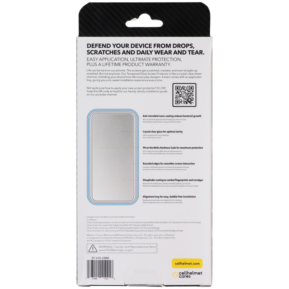 CellHelmet Tempered Glass Screen with Alignment Tray for Samsung Galaxy S25 Edge