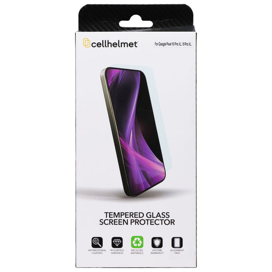 CellHelmet Tempered Glass Screen Protector for Google Pixel 10 Pro XL & 9 Pro XL