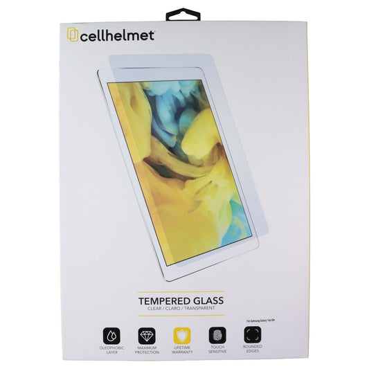 CellHelmet Tempered Glass for Samsung Galaxy Tab S9+ (2023) - Clear iPad/Tablet Accessories - Screen Protectors CellHelmet - Simple Cell Bulk Wholesale Pricing - USA Seller