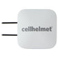 CellHelmet Wall Charger (2.4A / 12W) and USB-A to 8-Pin Lightning (3-Ft) - White Cell Phone - Cables & Adapters CellHelmet - Simple Cell Bulk Wholesale Pricing - USA Seller