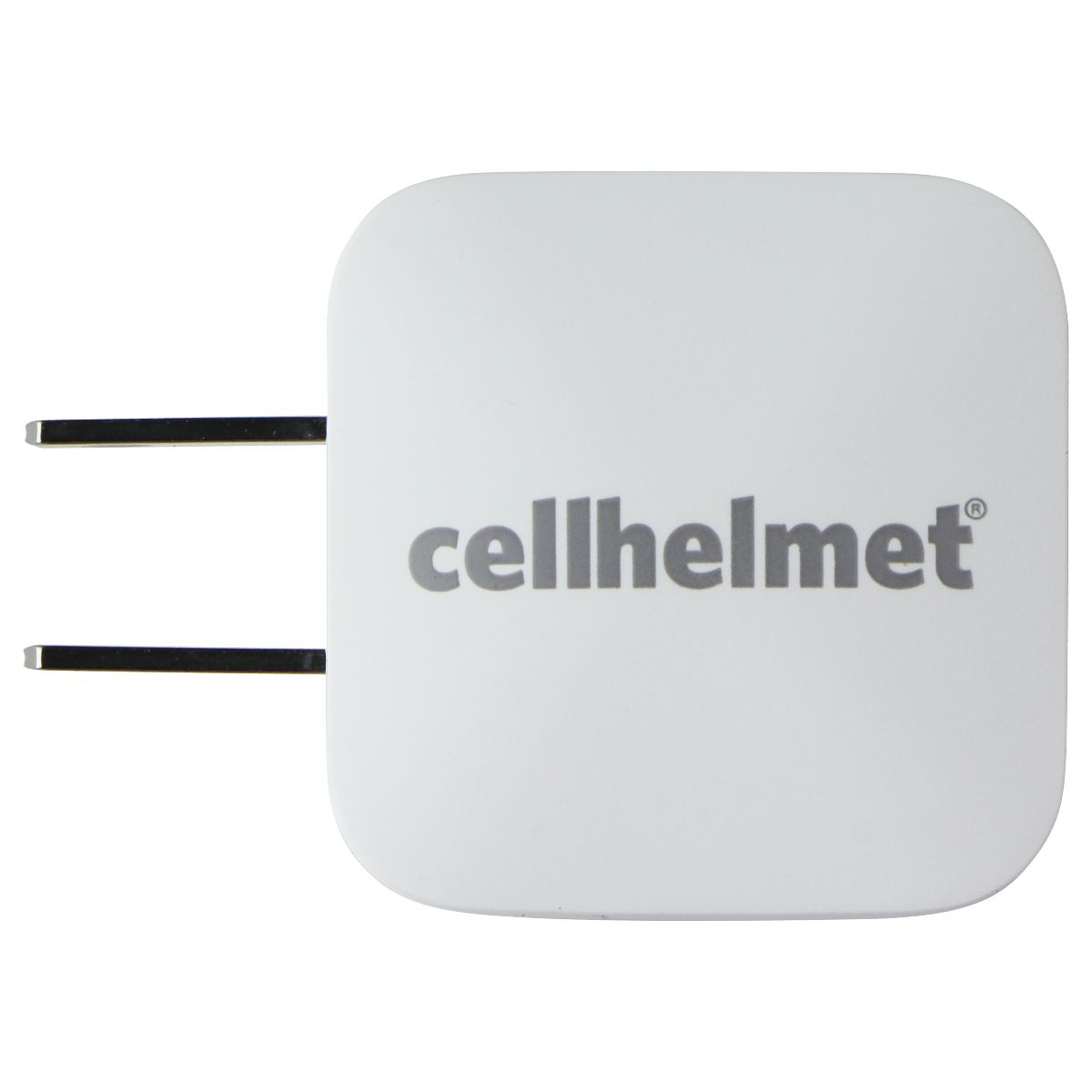 CellHelmet Wall Charger (2.4A / 12W) and USB-A to 8-Pin Lightning (3-Ft) - White Cell Phone - Cables & Adapters CellHelmet - Simple Cell Bulk Wholesale Pricing - USA Seller