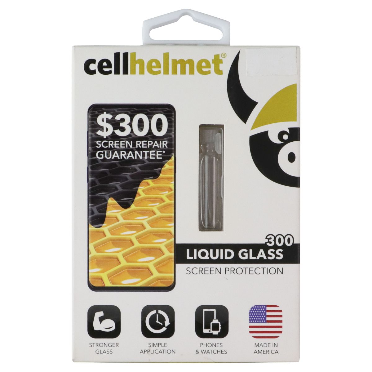 CellHelmet Liquid Glass 300 Screen Protection for Smartphones & Watches