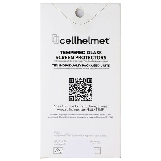 CellHelmet Tempered Glass Screen Protectors for Samsung Galaxy S25/S24 - 10 Pack Cell Phone - Screen Protectors CellHelmet - Simple Cell Bulk Wholesale Pricing - USA Seller