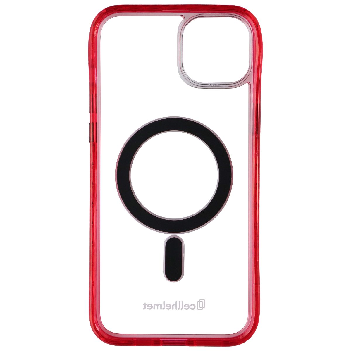 CellHelmet Magnitude MagSafe Case for Apple iPhone 14 Plus - Clear/Red