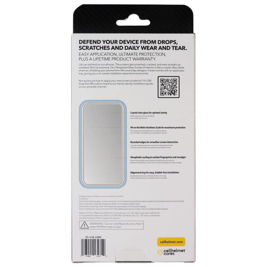 CellHelmet Tempered Glass Screen Protector w/Align Tray for Samsung Galaxy S26