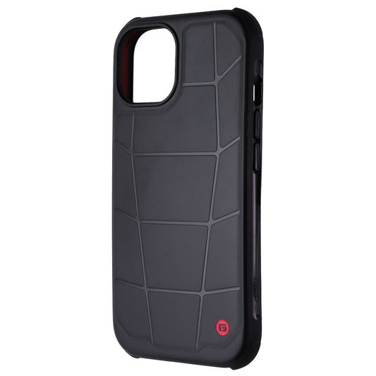 Clckr - G-Form Force Case for MagSafe for Apple iPhone 15 - Black/Red