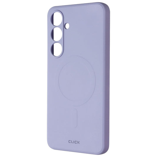 Click Slim Silicone Series Magnetic Case for Samsung Galaxy S24 FE - Purple