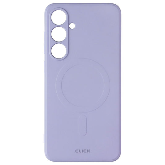 Click Slim Silicone Series Magnetic Case for Samsung Galaxy S24 FE - Purple