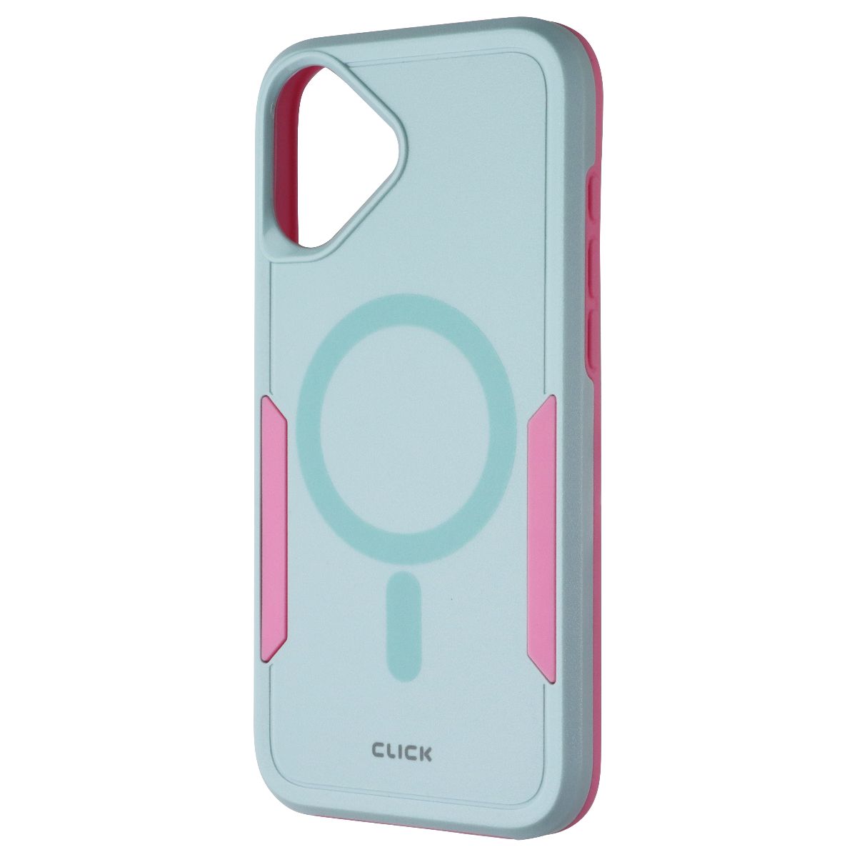 Click Impact MagSafe Series Case for Apple iPhone 16 Plus - Aqua/Pink Cell Phone - Cases, Covers & Skins Click - Simple Cell Bulk Wholesale Pricing - USA Seller