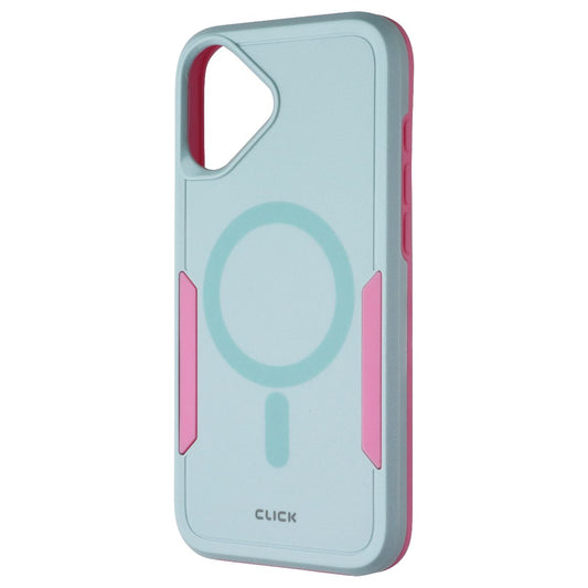 Click Impact MagSafe Series Case for Apple iPhone 16 Plus - Aqua/Pink Cell Phone - Cases, Covers & Skins Click - Simple Cell Bulk Wholesale Pricing - USA Seller