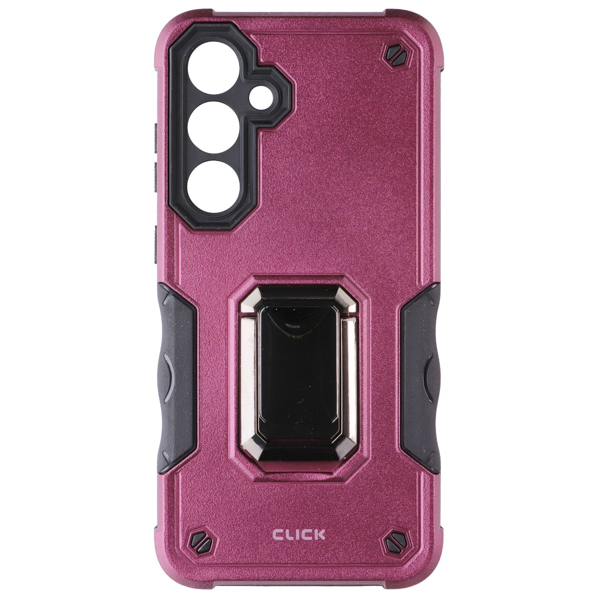 Click Pro Series Case for Samsung Galaxy S24 FE - Burgundy