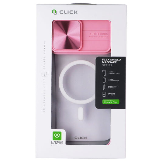 Click Flex Shield Case for MagSafe for Apple iPhone 16 Plus - Pink Cell Phone - Cases, Covers & Skins Click - Simple Cell Bulk Wholesale Pricing - USA Seller