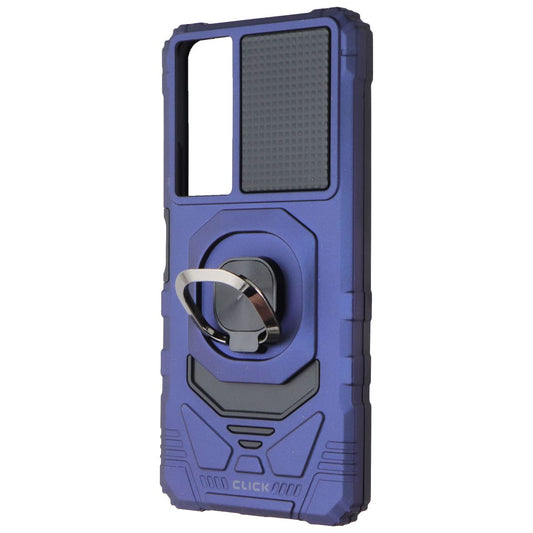 Click Guard Series Case with Kickstand for TCL 50 XE - Blue Cell Phone - Cases, Covers & Skins Click - Simple Cell Bulk Wholesale Pricing - USA Seller