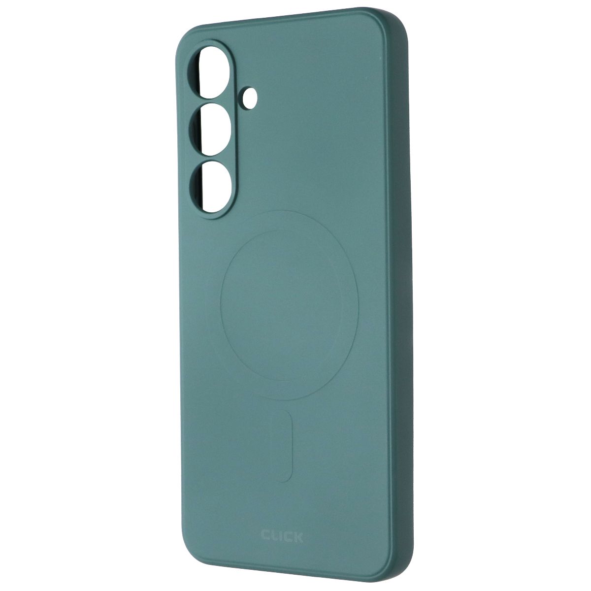 Click Slim Silicone Series Magnetic Case for Samsung Galaxy S24 FE - Green Cell Phone - Cases, Covers & Skins Click - Simple Cell Bulk Wholesale Pricing - USA Seller