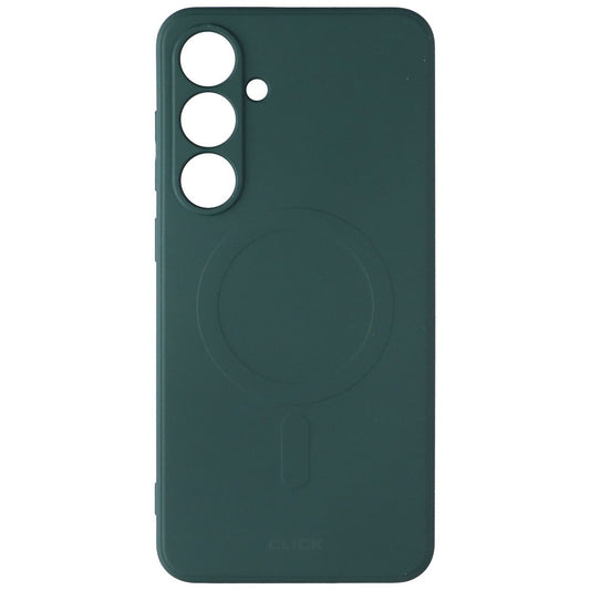 Click Slim Silicone Series Magnetic Case for Samsung Galaxy S24 FE - Green