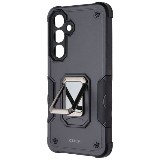 Click Pro Series Case for Samsung Galaxy S24 FE - Black Cell Phone - Cases, Covers & Skins Click - Simple Cell Bulk Wholesale Pricing - USA Seller
