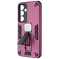 Click Static Series Kickstand Case for Samsung Galaxy S24 FE - Burgundy Cell Phone - Cases, Covers & Skins Click - Simple Cell Bulk Wholesale Pricing - USA Seller