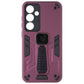 Click Static Series Kickstand Case for Samsung Galaxy S24 FE - Burgundy Cell Phone - Cases, Covers & Skins Click - Simple Cell Bulk Wholesale Pricing - USA Seller