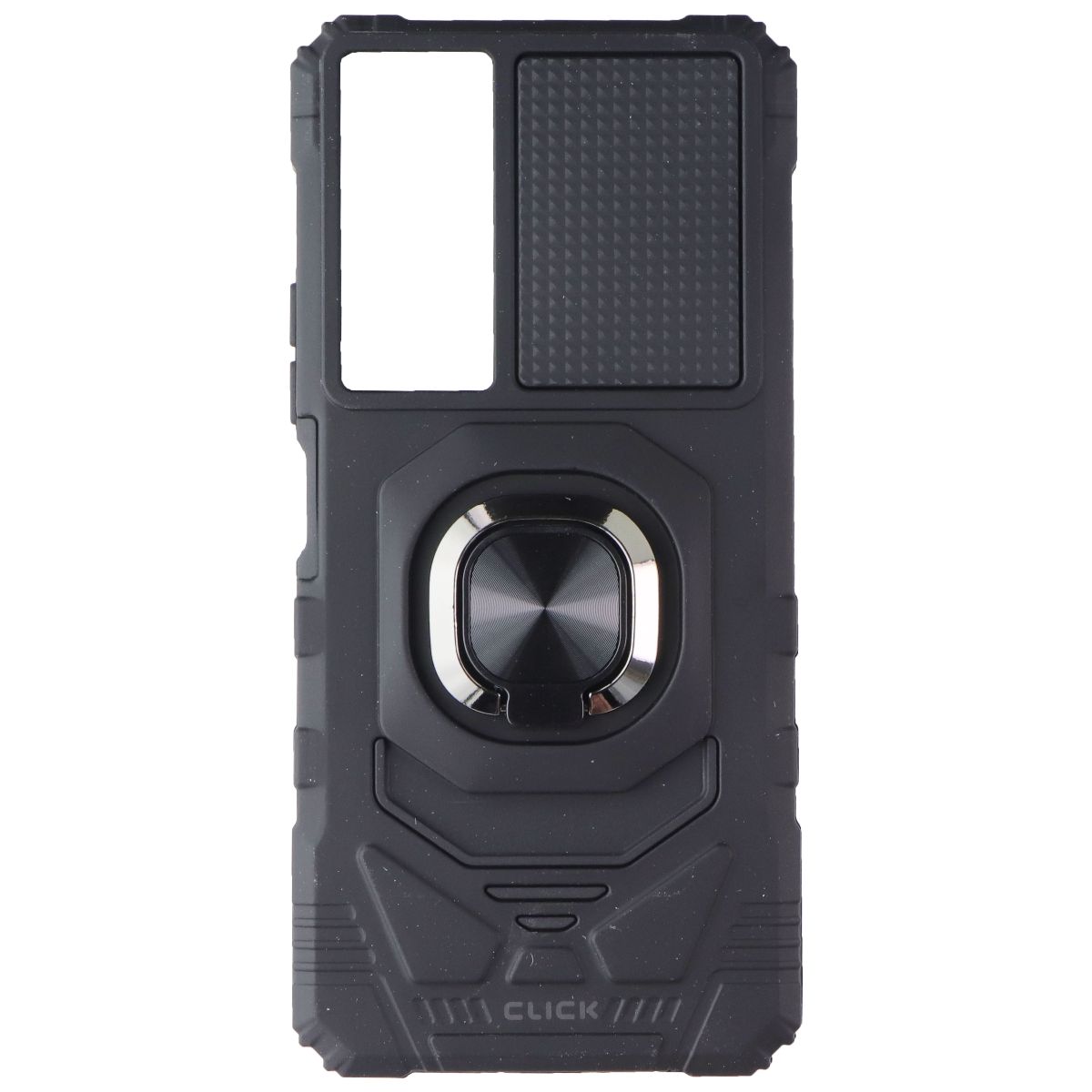 Click Guard Series Case with Kickstand for TCL 50 XE - Black Cell Phone - Cases, Covers & Skins Click - Simple Cell Bulk Wholesale Pricing - USA Seller