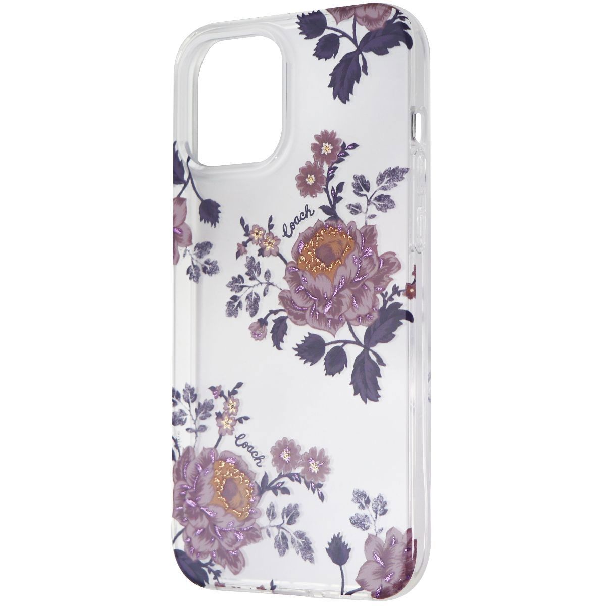 Coach Protective Case for Apple iPhone 12 Pro Max - Moody Floral Clear Cell Phone - Cases, Covers & Skins Coach - Simple Cell Bulk Wholesale Pricing - USA Seller