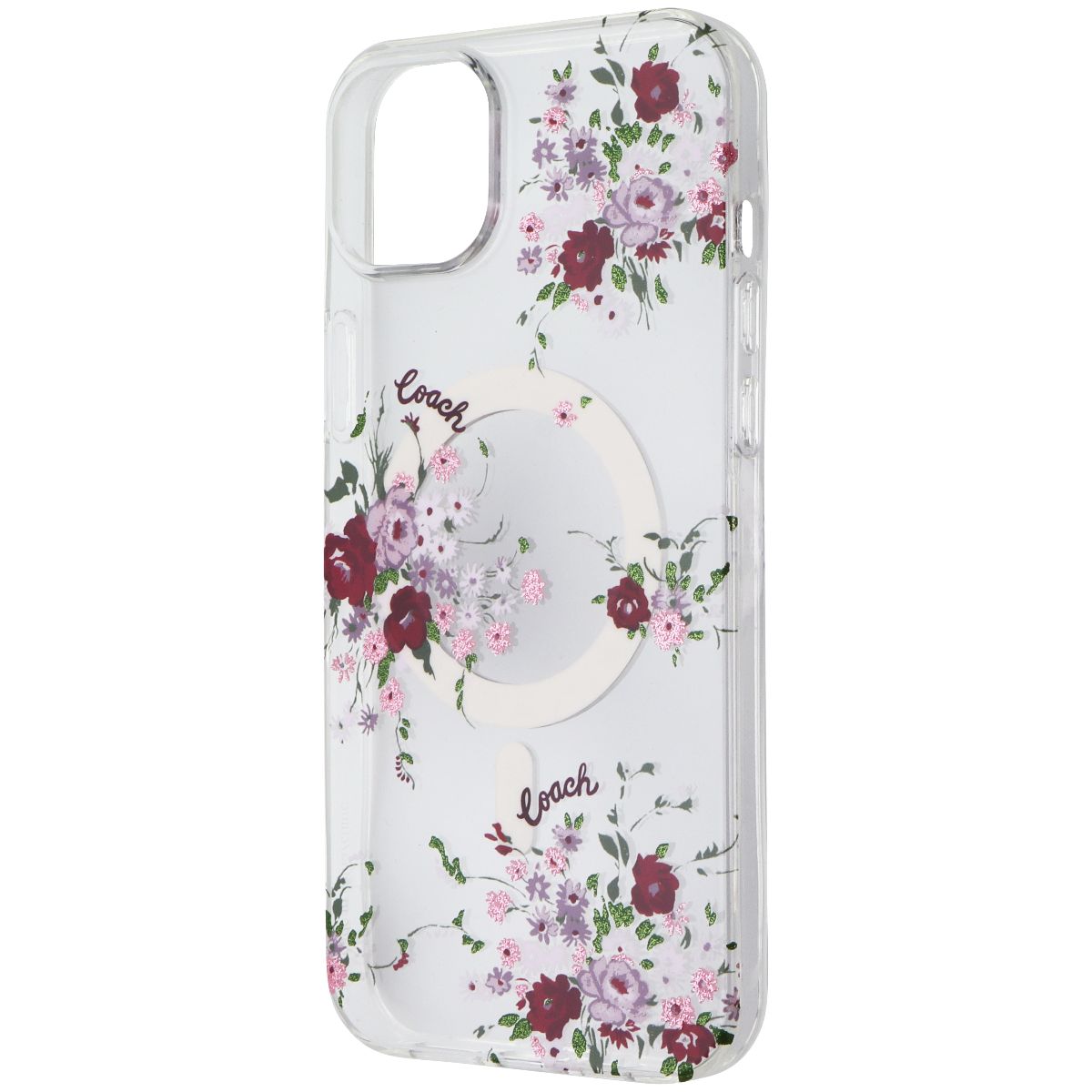 Coach Protective Hardshell Case for iPhone 14 Plus - Floral Purple Bundle Cell Phone - Cases, Covers & Skins Coach - Simple Cell Bulk Wholesale Pricing - USA Seller